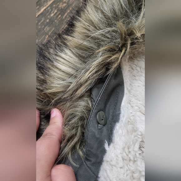 Gray Winter Coat H&M size 8 - Picture 9 of 16